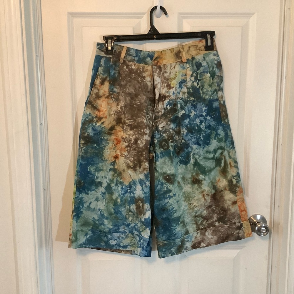 Tie dye short multicolor size Small